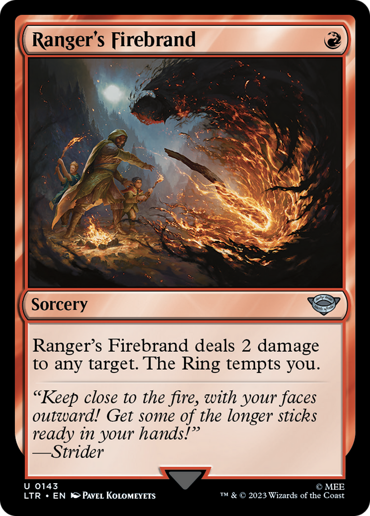 Ranger's Firebrand [The Lord of the Rings: Tales of Middle-Earth] | Odin's Place