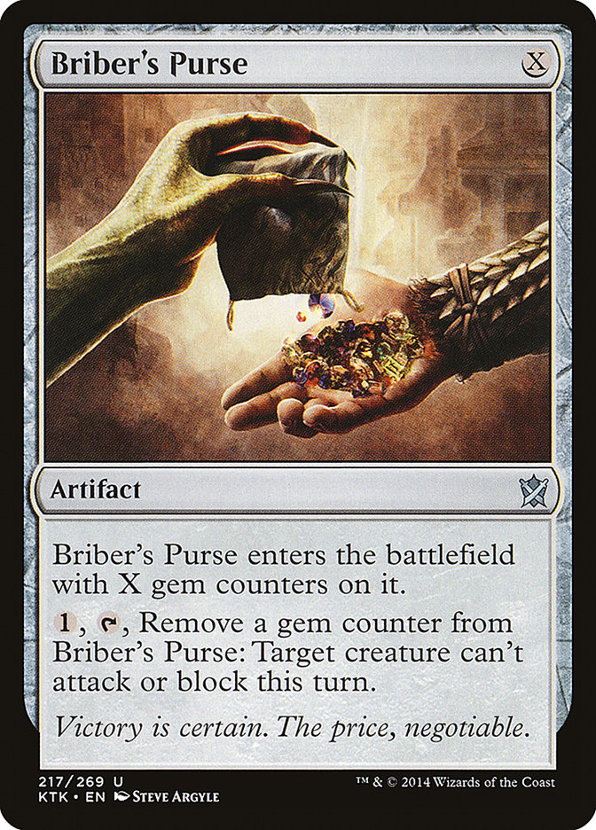 Briber's Purse (217) [Khans of Tarkir] | Odin's Place