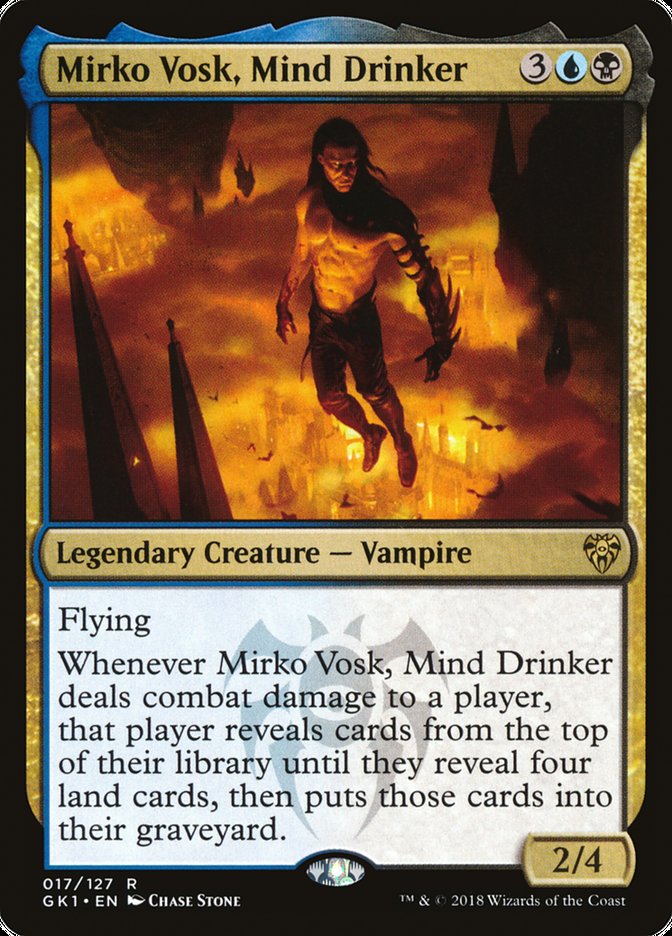 Mirko Vosk, Mind Drinker (17) [Guilds of Ravnica Guild Kit] | Odin's Place