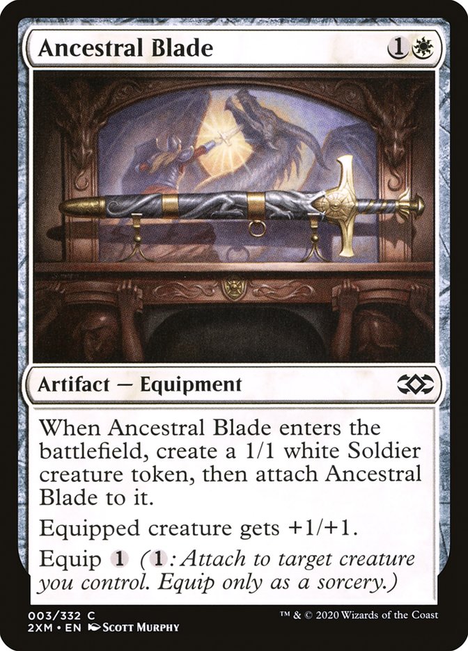 Ancestral Blade [Double Masters] | Odin's Place