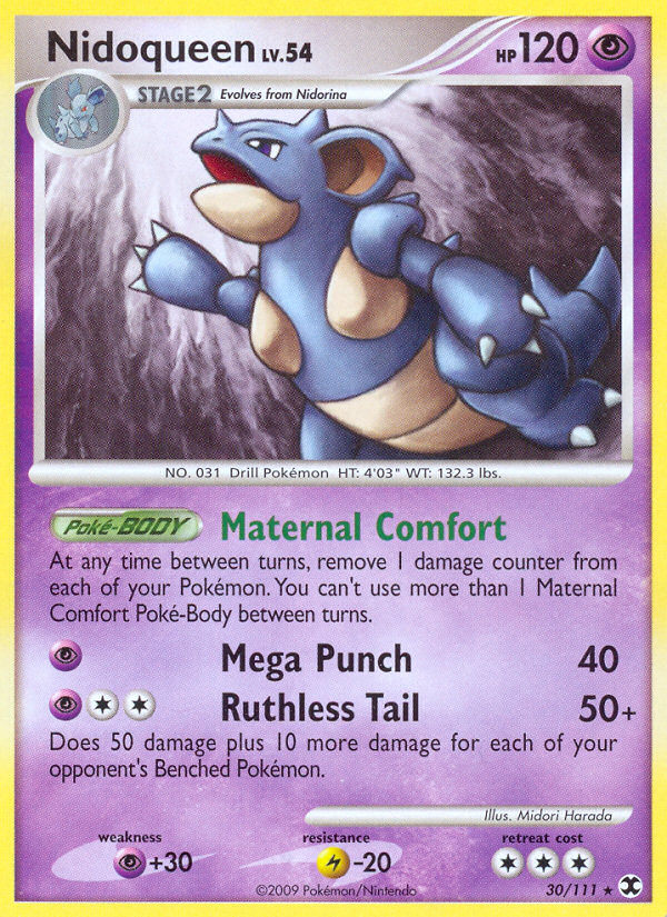 Nidoqueen (30/111) [Platinum: Rising Rivals] | Odin's Place