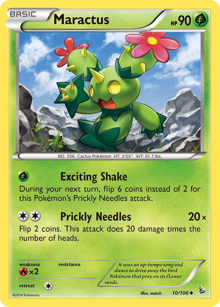 Maractus (10/106) [XY: Flashfire] | Odin's Place