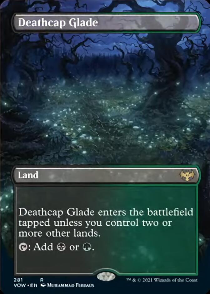 Deathcap Glade (Borderless Alternate Art) [Innistrad: Crimson Vow] | Odin's Place