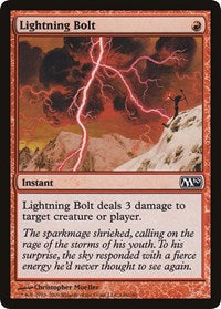 Lightning Bolt (M10) (Oversized) [Oversize Cards] | Odin's Place