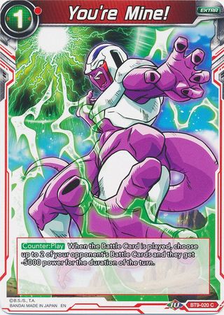 You're Mine! (BT9-020) [Universal Onslaught] | Odin's Place