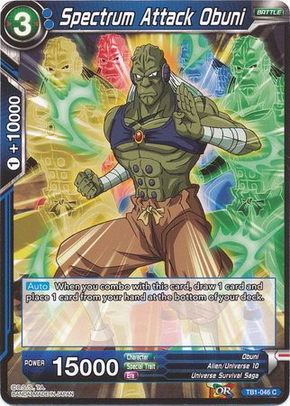 Spectrum Attack Obuni (TB1-046) [The Tournament of Power] | Odin's Place