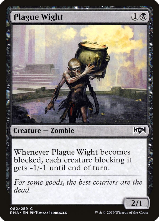 Plague Wight (82) [Ravnica Allegiance] | Odin's Place