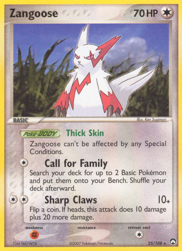 Zangoose (25/108) [EX: Power Keepers] | Odin's Place