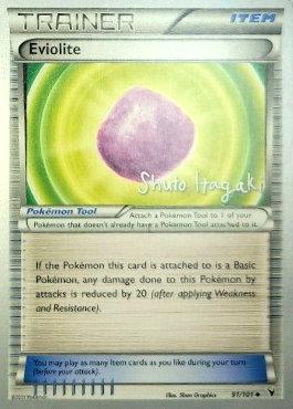 Eviolite (91/101) (Terraki-Mewtwo - Shuto Itagaki) [World Championships 2012] | Odin's Place