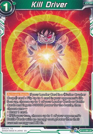Kill Driver (BT12-084) [Vicious Rejuvenation] | Odin's Place