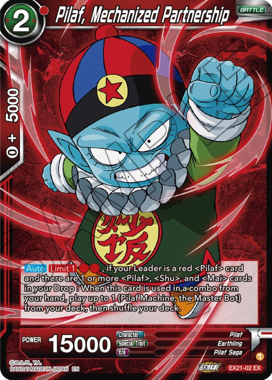 Pilaf, Mechanized Partnership (EX21-02) [5th Anniversary Set] | Odin's Place