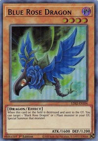 Blue Rose Dragon (Purple) [LDS2-EN104] Ultra Rare | Odin's Place