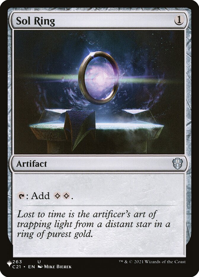 Sol Ring [Secret Lair: Heads I Win, Tails You Lose] | Odin's Place