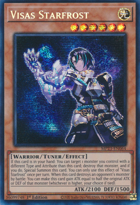 Visas Starfrost [MP23-EN064] Prismatic Secret Rare | Odin's Place