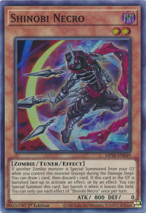 Shinobi Necro [MP20-EN049] Super Rare | Odin's Place