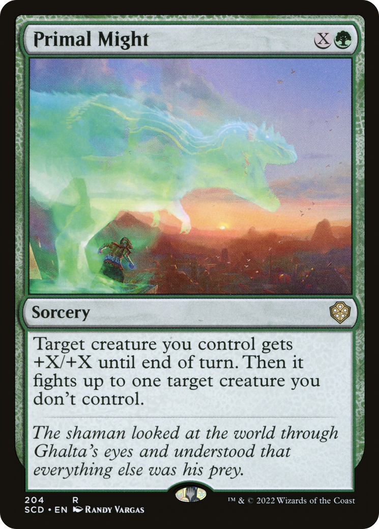 Primal Might [Starter Commander Decks] | Odin's Place