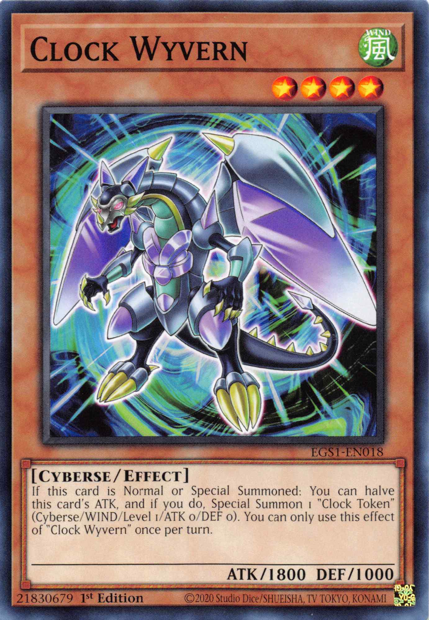 Clock Wyvern [EGS1-EN018] Common | Odin's Place