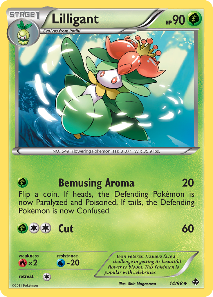 Lilligant (14/98) [Black & White: Emerging Powers] | Odin's Place