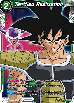 Terrified Realization (Uncommon) (BT13-087) [Supreme Rivalry] | Odin's Place