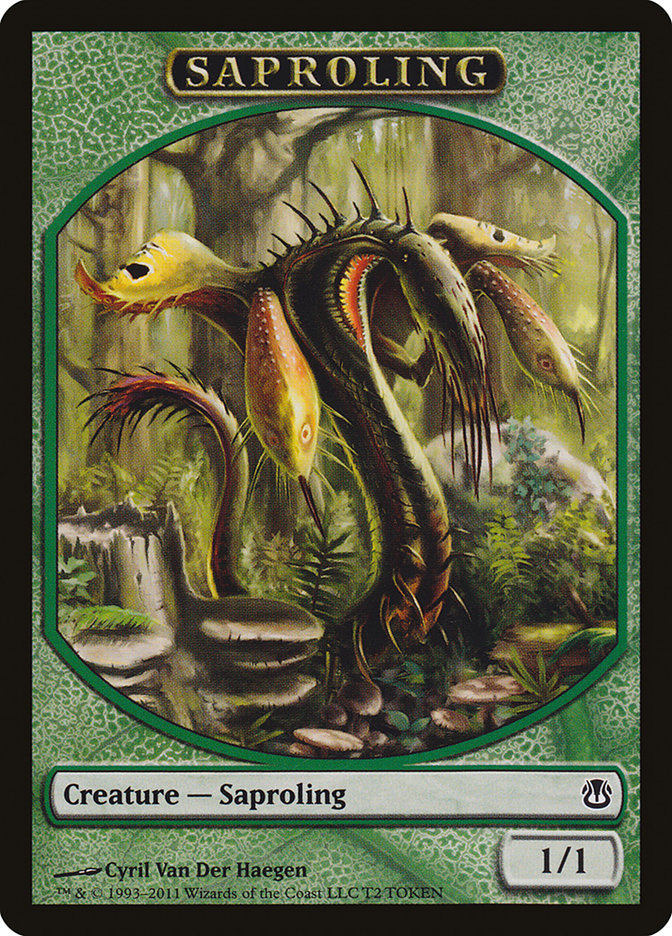 Saproling Token (2) [Duel Decks: Ajani vs. Nicol Bolas Tokens] | Odin's Place