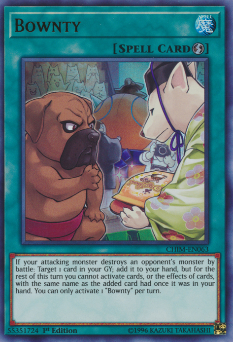 Bownty [CHIM-EN063] Ultra Rare | Odin's Place