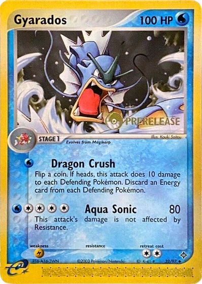 Gyarados (32/97) (Prerelease Promo) [EX: Dragon] | Odin's Place
