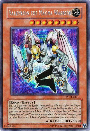 Valkyrion the Magna Warrior [WC4-E001] Prismatic Secret Rare | Odin's Place