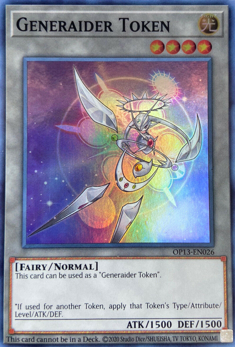 Generaider Token [OP13-EN026] Super Rare | Odin's Place