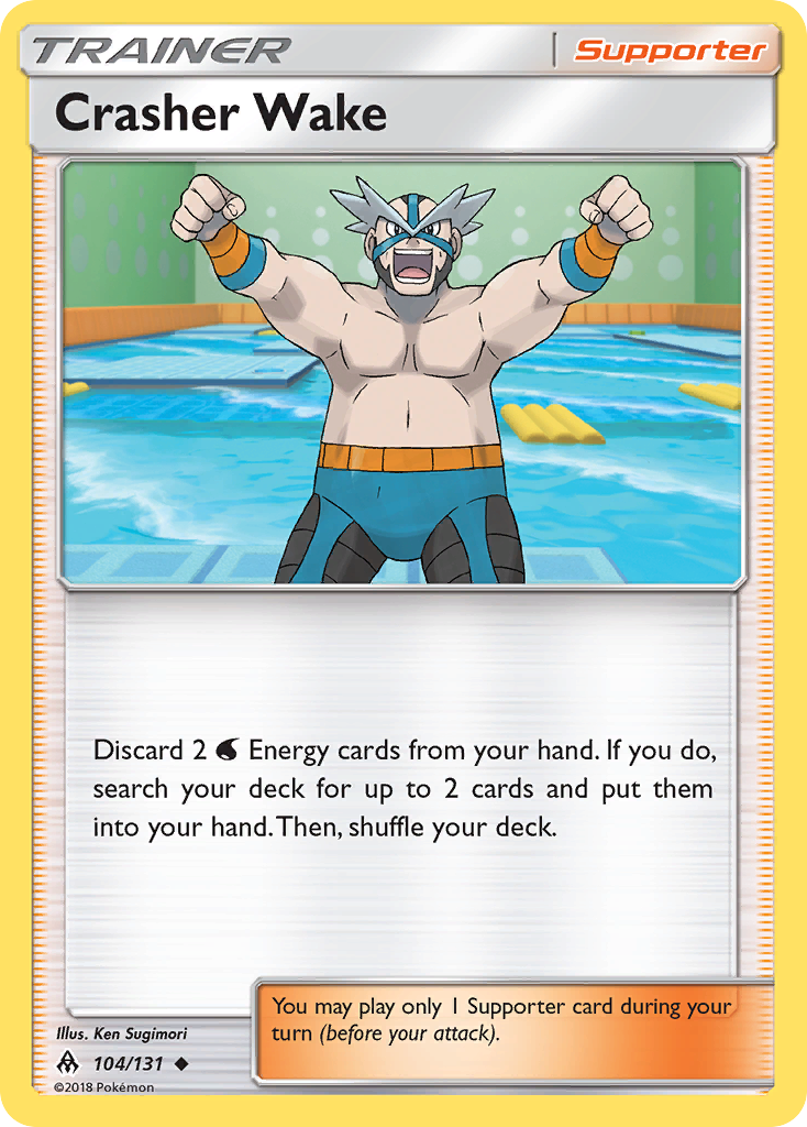 Crasher Wake (104/131) [Sun & Moon: Forbidden Light] | Odin's Place