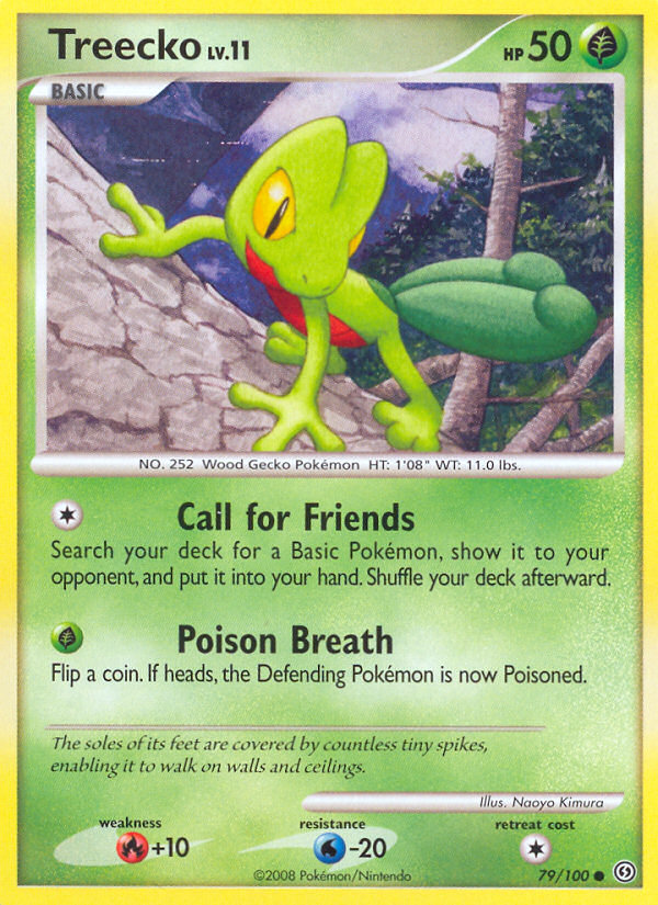 Treecko (79/100) [Diamond & Pearl: Stormfront] | Odin's Place