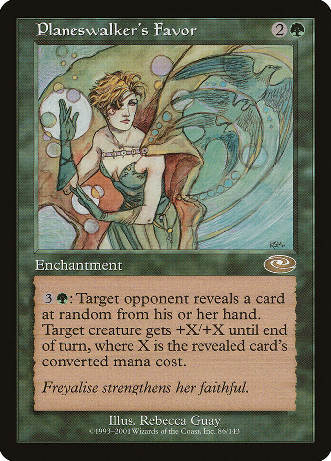 Planeswalker's Favor (86) [Planeshift] | Odin's Place