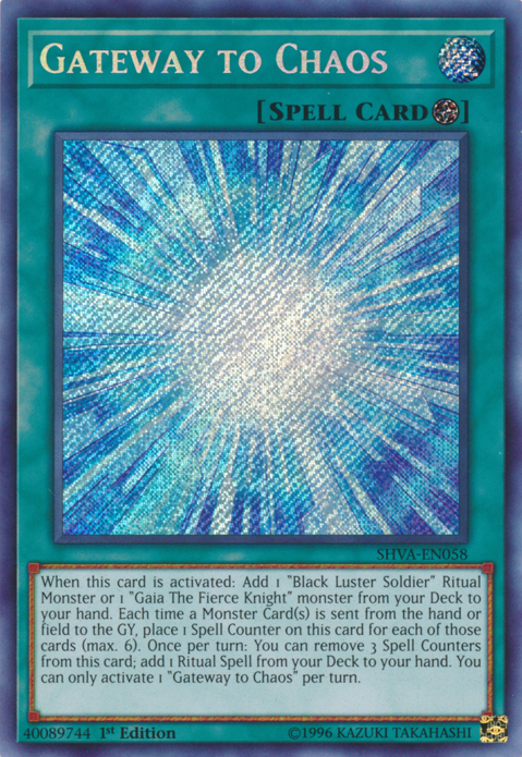 Gateway to Chaos [SHVA-EN058] Secret Rare | Odin's Place