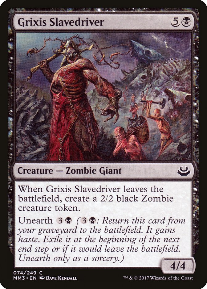 Grixis Slavedriver (74) [Modern Masters 2017] | Odin's Place