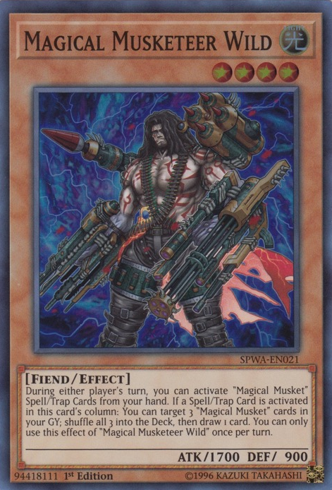 Magical Musketeer Wild [SPWA-EN021] Super Rare | Odin's Place
