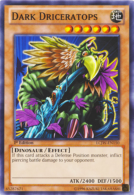 Dark Driceratops [LCJW-EN150] Common | Odin's Place