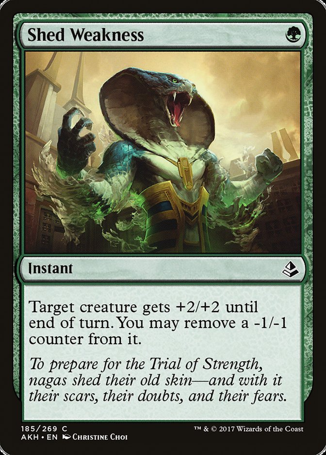 Shed Weakness (185) [Amonkhet] | Odin's Place