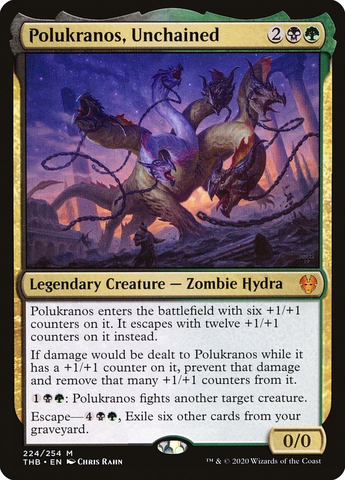 Polukranos, Unchained [Theros Beyond Death] | Odin's Place