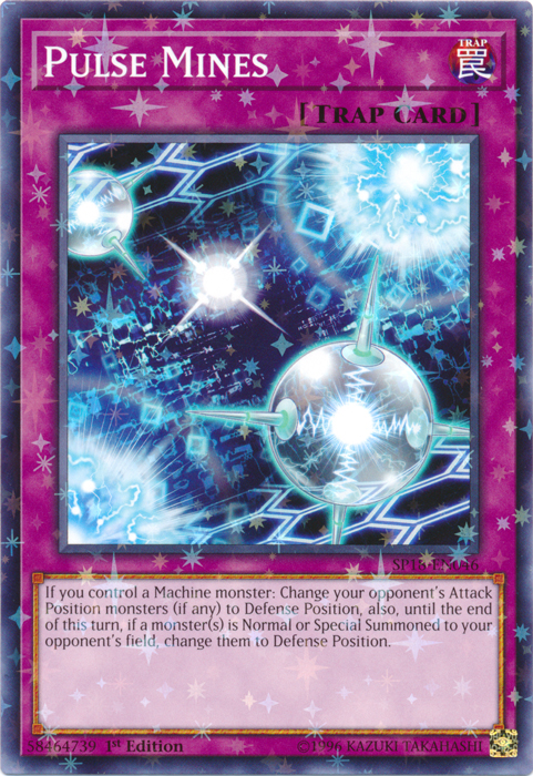 Pulse Mines [SP18-EN046] Starfoil Rare | Odin's Place