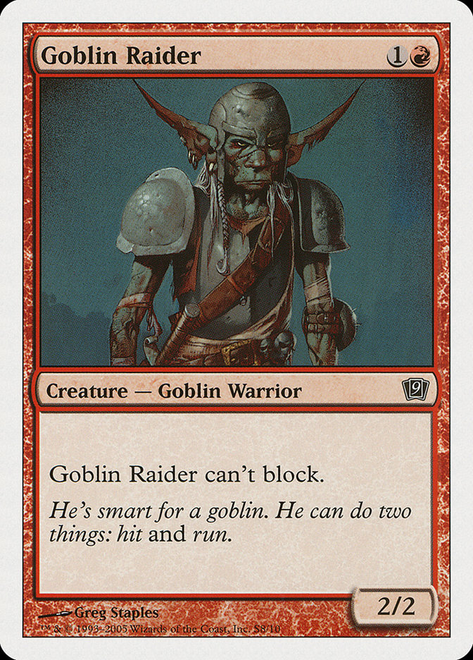 Goblin Raider [Ninth Edition] | Odin's Place