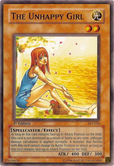The Unhappy Girl [AST-010] Common | Odin's Place