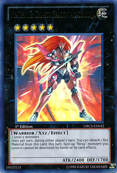 Number 12: Crimson Shadow Armor Ninja [ORCS-EN042] Ultra Rare | Odin's Place