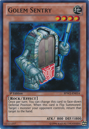 Golem Sentry [BPW2-EN014] Super Rare | Odin's Place
