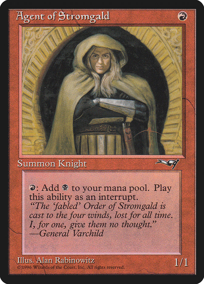Agent of Stromgald (Arms Crossed) [Alliances] | Odin's Place