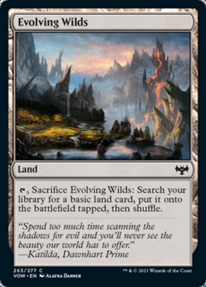 Evolving Wilds [Innistrad: Crimson Vow] | Odin's Place