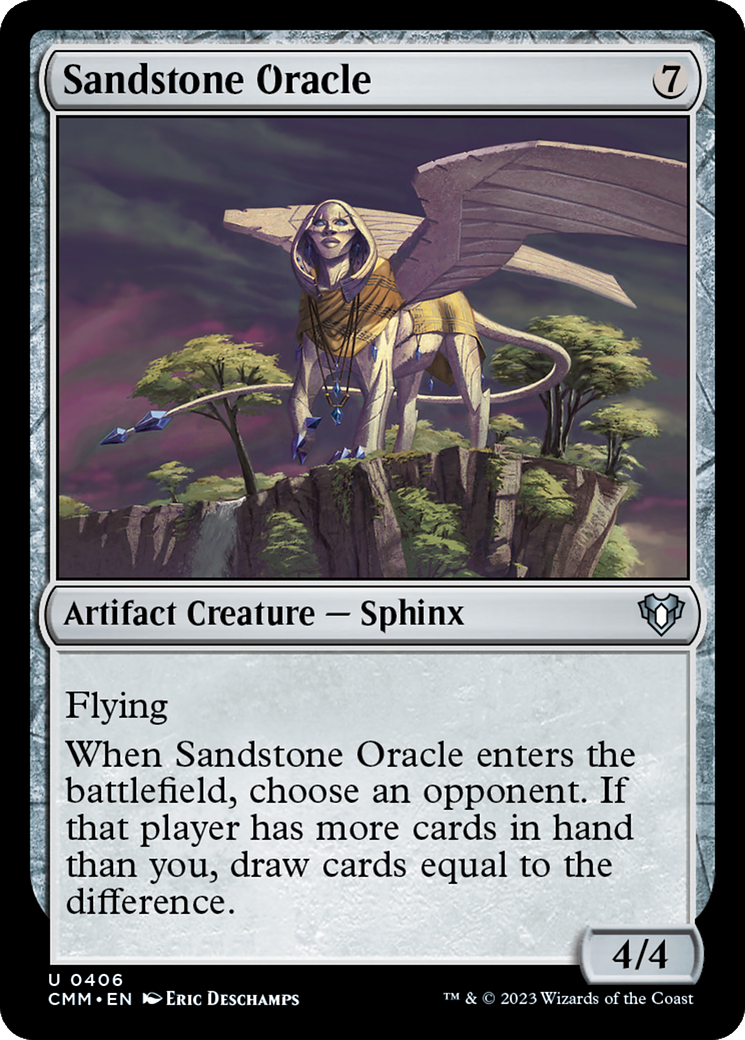 Sandstone Oracle [Commander Masters] | Odin's Place