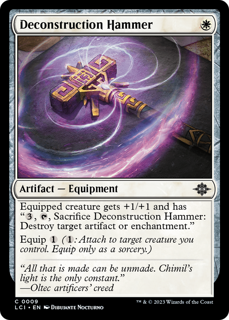 Deconstruction Hammer [The Lost Caverns of Ixalan] | Odin's Place
