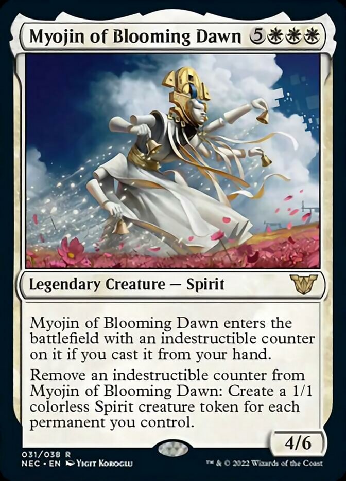 Myojin of Blooming Dawn [Kamigawa: Neon Dynasty Commander] | Odin's Place