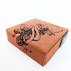 NTSD Gaming Vegan Leather Dice Box, Assorted Styles | Odin's Place