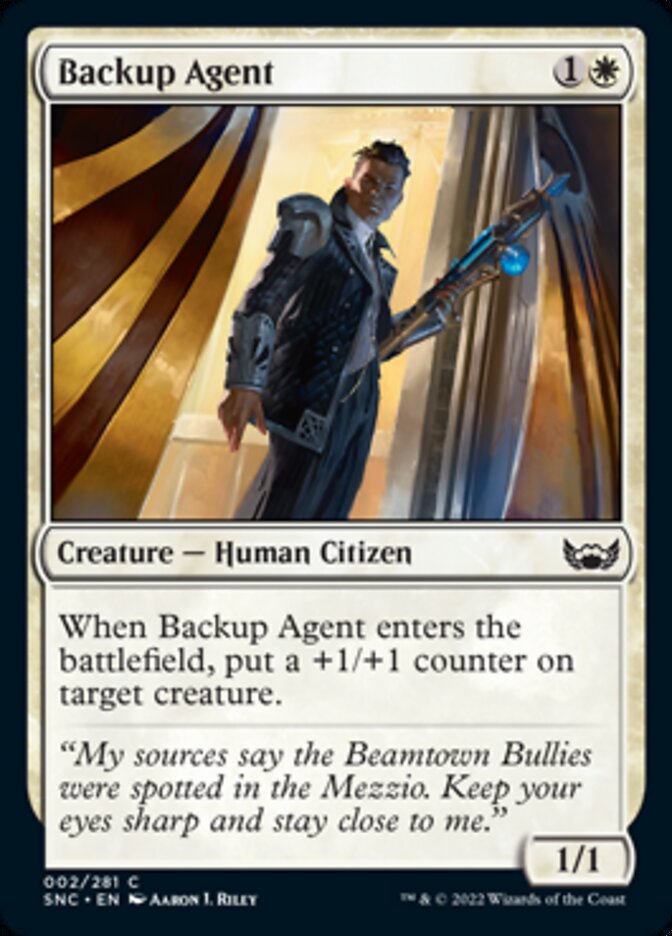 Backup Agent [Streets of New Capenna] | Odin's Place