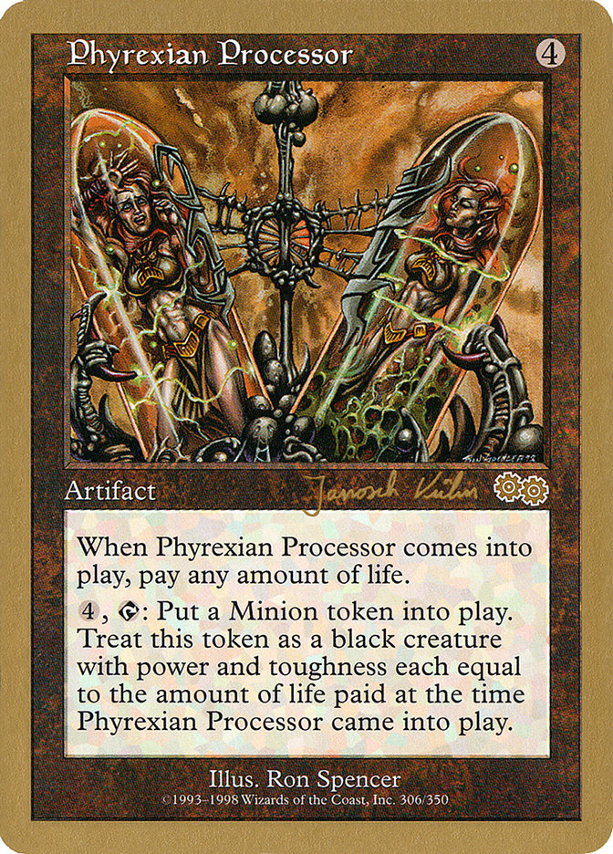 Phyrexian Processor (Janosch Kuhn) [World Championship Decks 2000] | Odin's Place